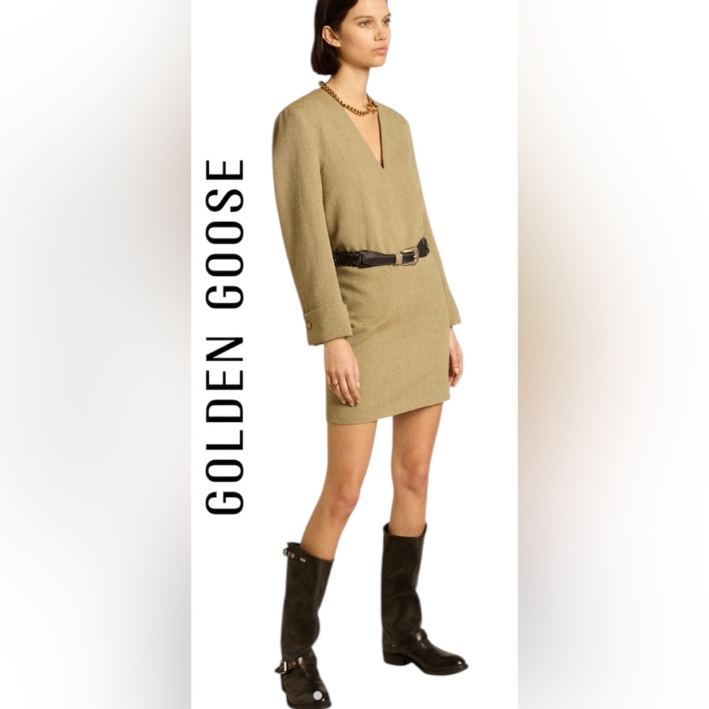 Golden Goose V-neck Wool Minidress |
Brown size 42